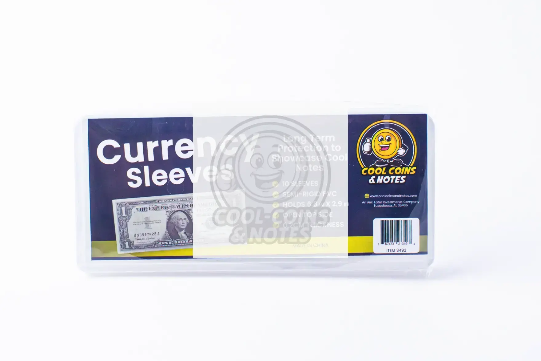 Currency Sleeve Bundle – 3 Pack for $19.99 Cool Coins & Notes